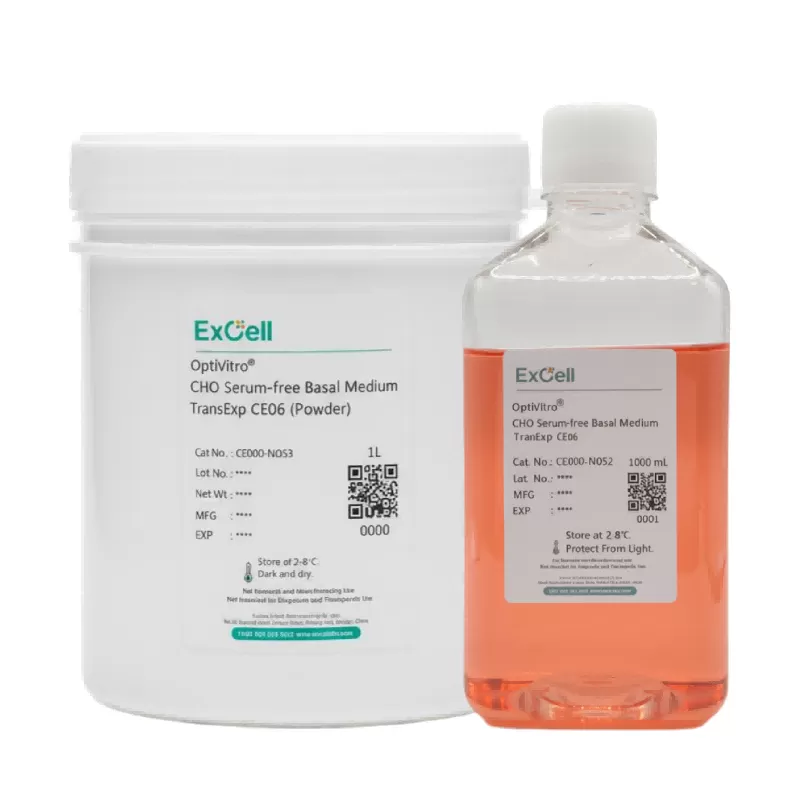 Бессывороточная базальная среда OptiVitro® CHO TransExp CE06