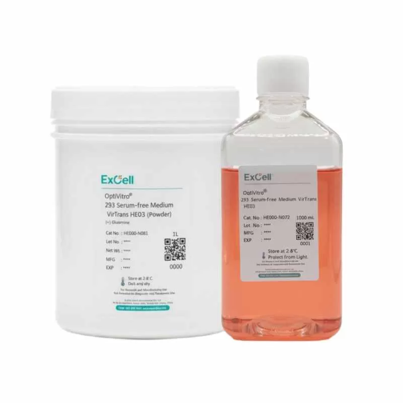 Бессывороточная среда OptiVitro® 293 VirTrans HE03